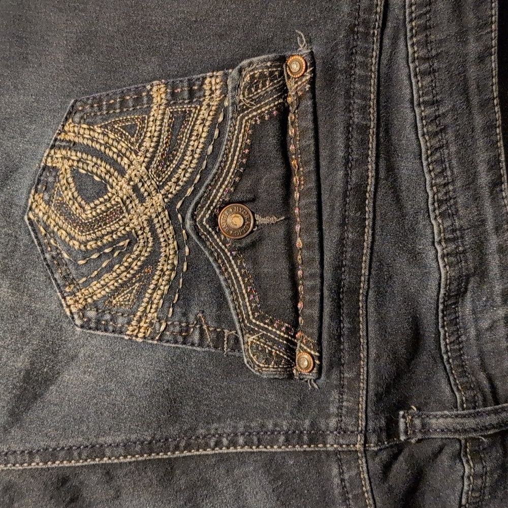 Vintage Hydraulic Lola Curvy Micro Boot Cut Jeans size 20